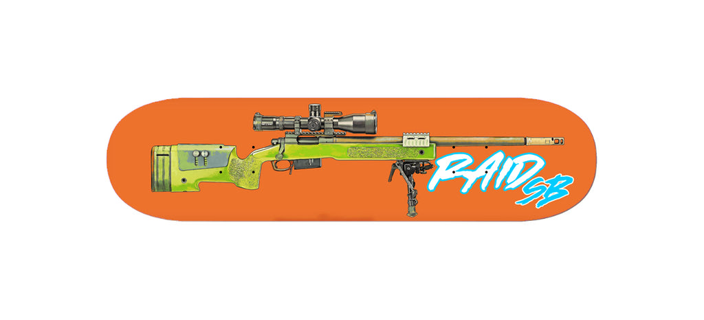 Raid Skateboards M40 Deck - Thumbnail 2