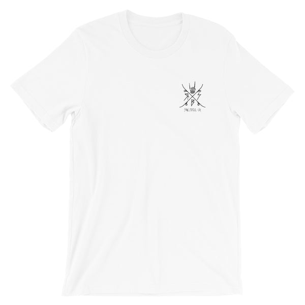 Raid SB Embroidered Logo Tee – Applied Violence